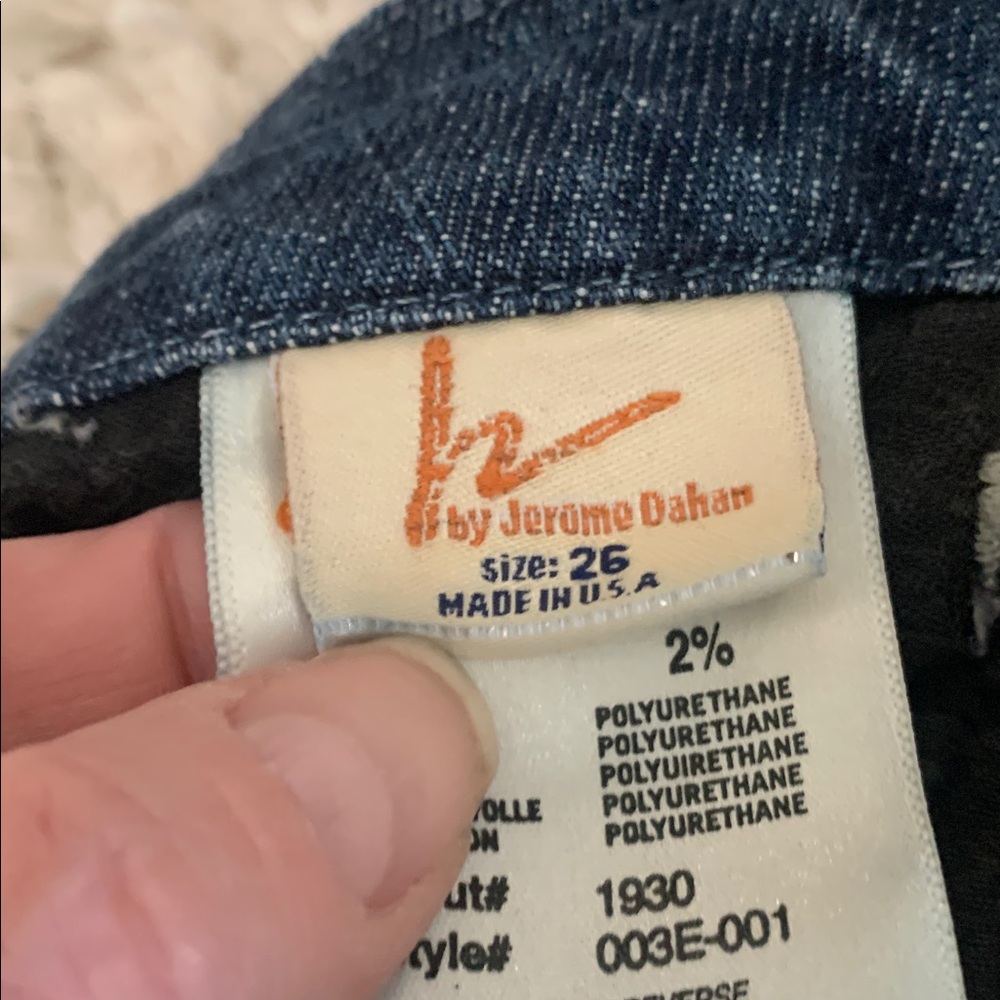 Citizens Of Humanity Dark Blue Boot Cut Jeans - Picture 3 of 5